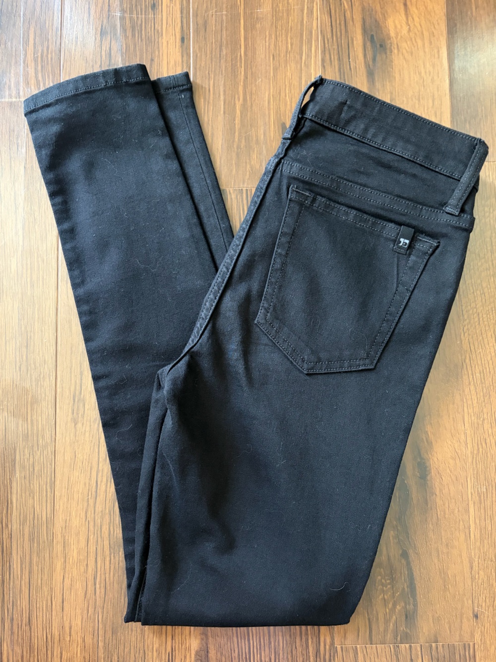 Joe's Jeans Womens Slim Black Stretch Denim